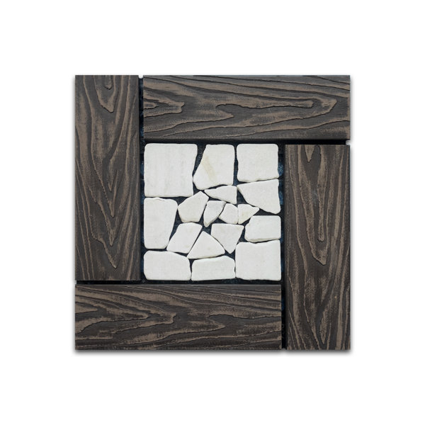 World Carpet Gravel Interlocking Deck Tile Wayfair